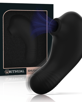 RITHUAL - STIMOLATORE CLITORIDE TASCABILE SHUSHU PRO 2 POTENTI MOTORI JET