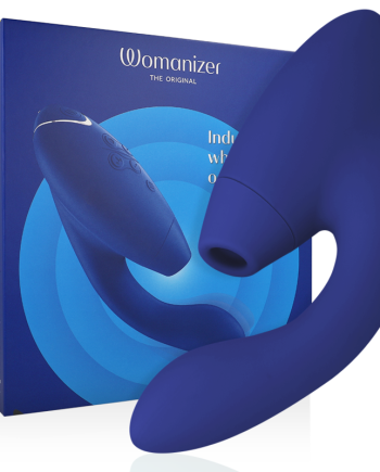 WOMANIZER - STIMOLATORE DUO 2 BLU