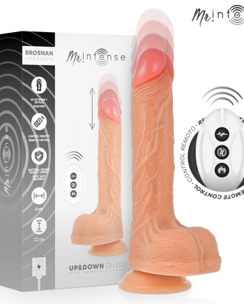 MR INTENSE - BROSNAN PENE REALISTICO TELECOMANDO 22 CM -O- 4 CM