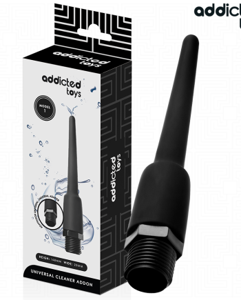ADDICTED TOYS - PULITORE ANALE CON ADATTATORE UNIVERSALE MODELLO 1