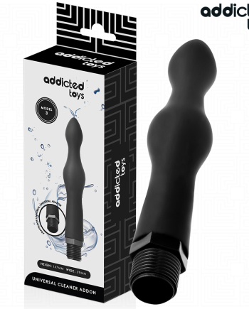 ADDICTED TOYS - PULITORE ANALE CON ADATTATORE UNIVERSALE MODELLO 3