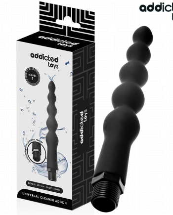 ADDICTED TOYS - PULITORE ANALE CON ADATTATORE UNIVERSALE MODELLO 5