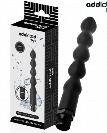 ADDICTED TOYS - PULITORE ANALE CON ADATTATORE UNIVERSALE MODELLO 6