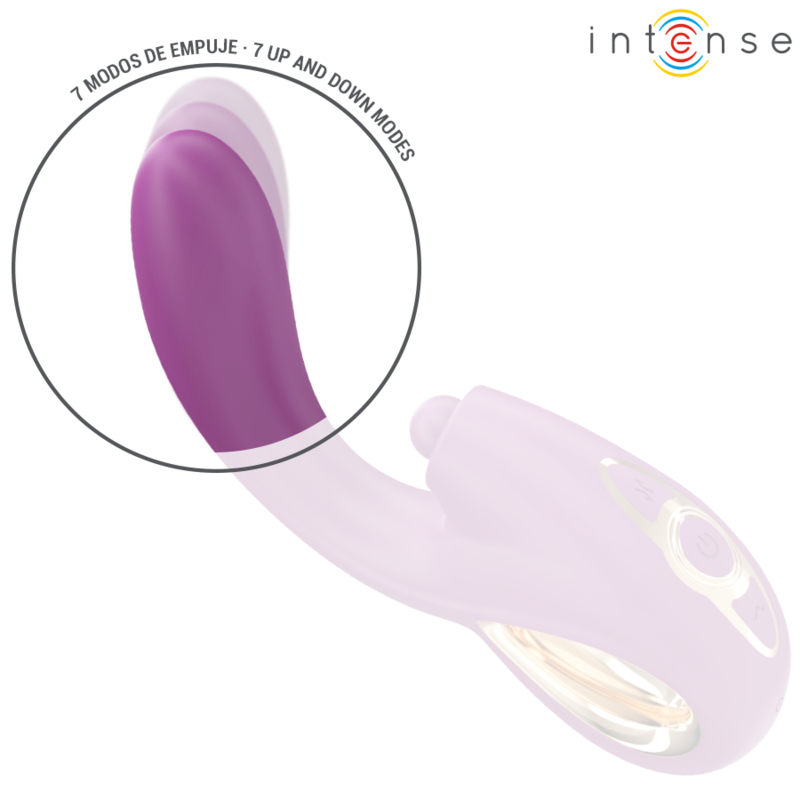 INTENSE - LALI VIBRATORE MULTIFUNZIONE PUNTO G TAPPING THRUST VIBRATION VIOLA
