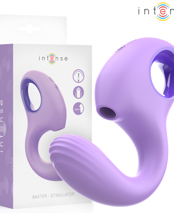 INTENSE - VIBRATORE E STIMOLATORE BAXTER VIOLA