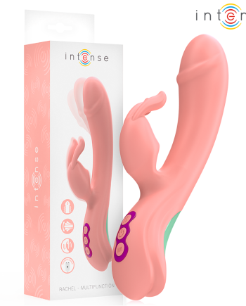 INTENSE - RACHEL RABBIT VIBRATOR 5 VIBRAZIONI ROSA