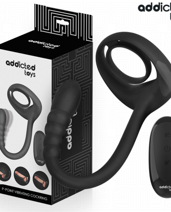 ADDICTED TOYS - ANELLO VIBRANTE PER IL PENE CON TELECOMANDO P-SPOT