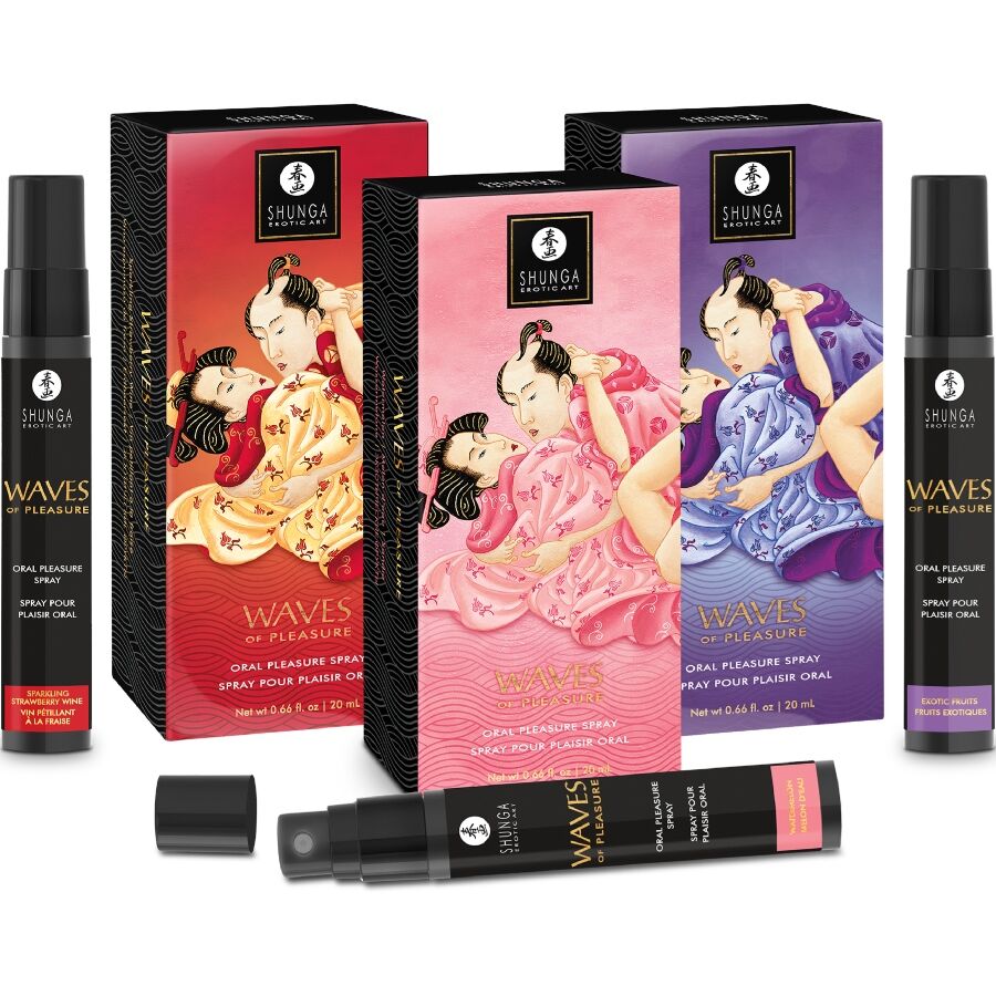SHUNGA - WAVES SPRAY ORALE PER IL PIACERE SEDUCENTE ALLANGURIA 20 ML