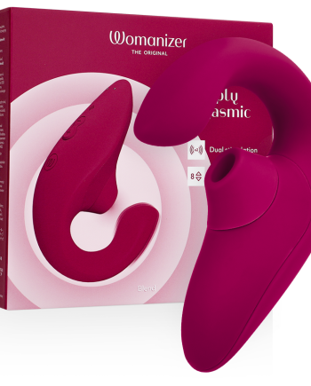 WOMANIZER - VIBRATORE STIMOLATORE CONIGLIO BLEND ROSA VIBRANTE