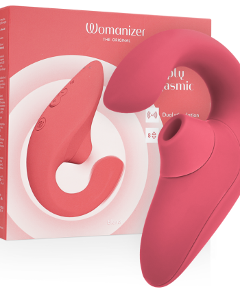 WOMANIZER - VIBRATORE STIMOLATORE CONIGLIO BLEND VIBRANT ROSE