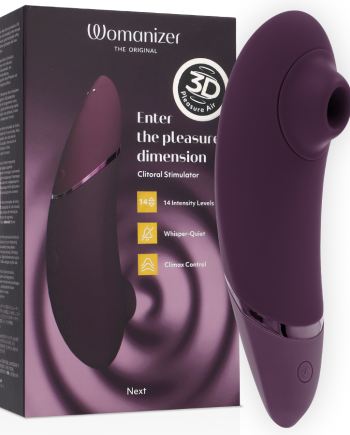 WOMANIZER - NEXT STIMOLATORE CLITORIDEO VIOLA SCURO