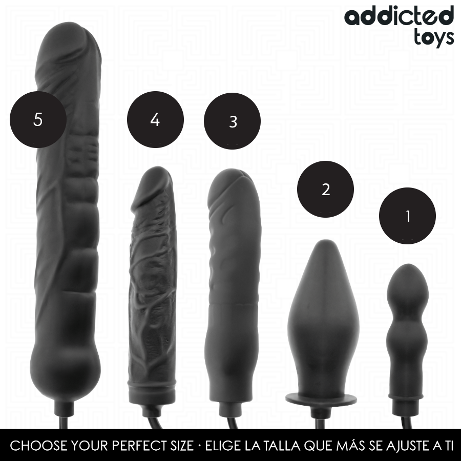 ADDICTED TOYS - PLUG ANALE GONFIABILE MODELLO 2