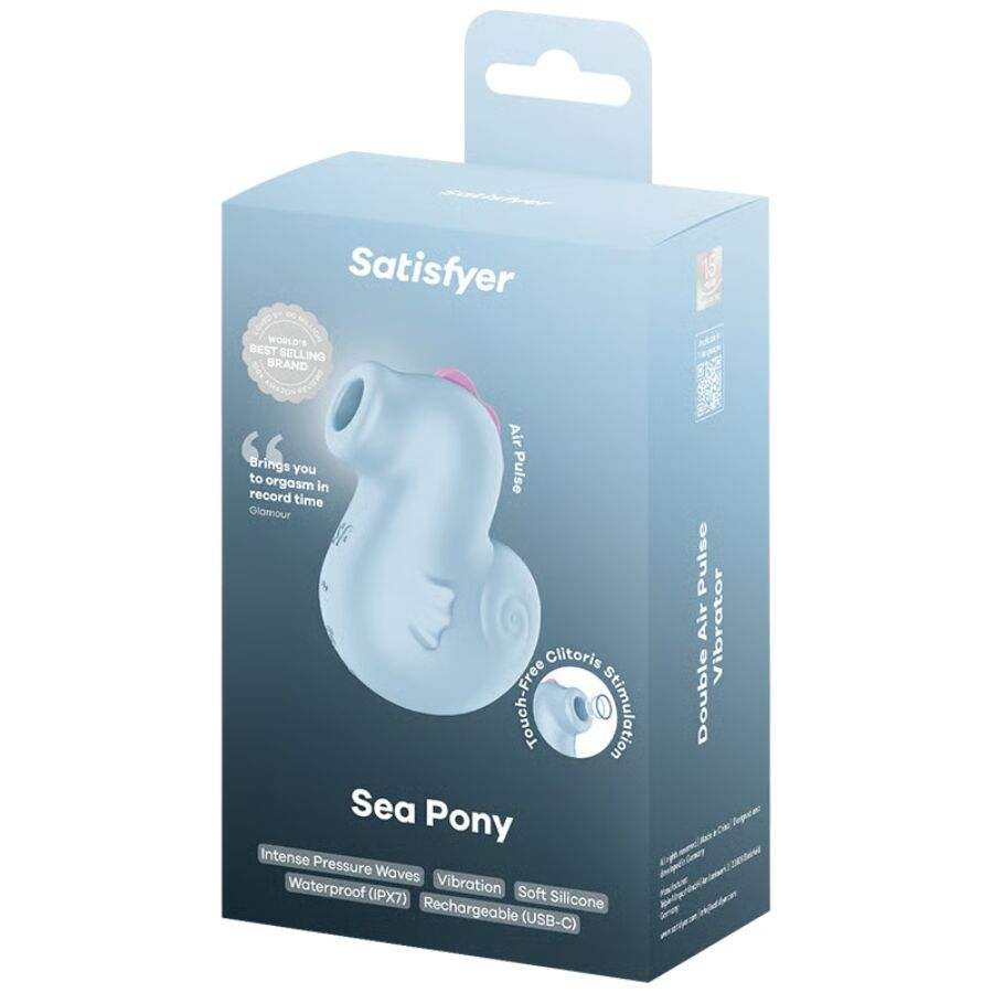 SATISFYER - SEA PONY VIBRADOR ESTIMULADOR AIR PULSE