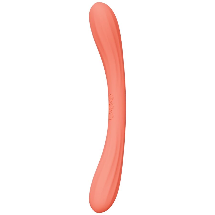 LELO - BOOMERANG VIBRATORE A DOPPIA ESTREMITÀ ROSSO CORALLO