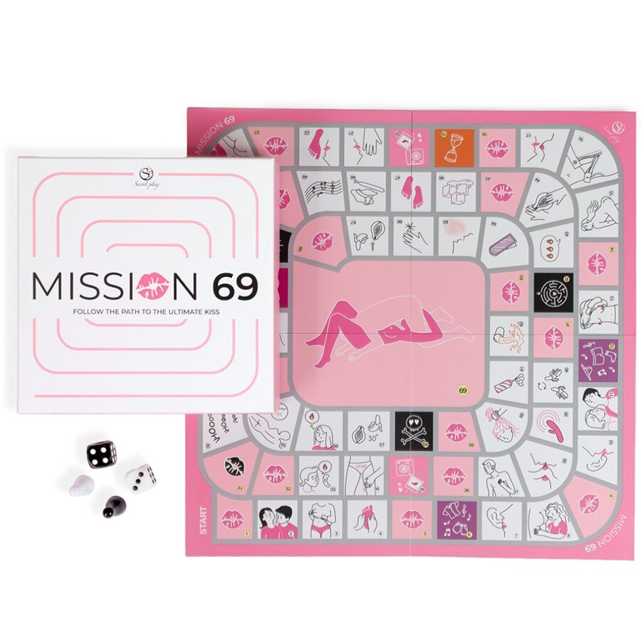 SECRET PLAY - GIOCO DA TAVOLO PER COPPIE "MISSION 69"