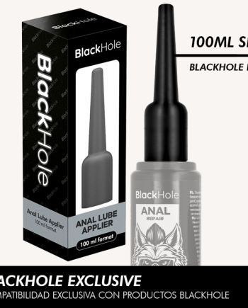 BLACK HOLE - APPLICATORE LUBRIFICANTE ANALE TAGLIA L 100 ML